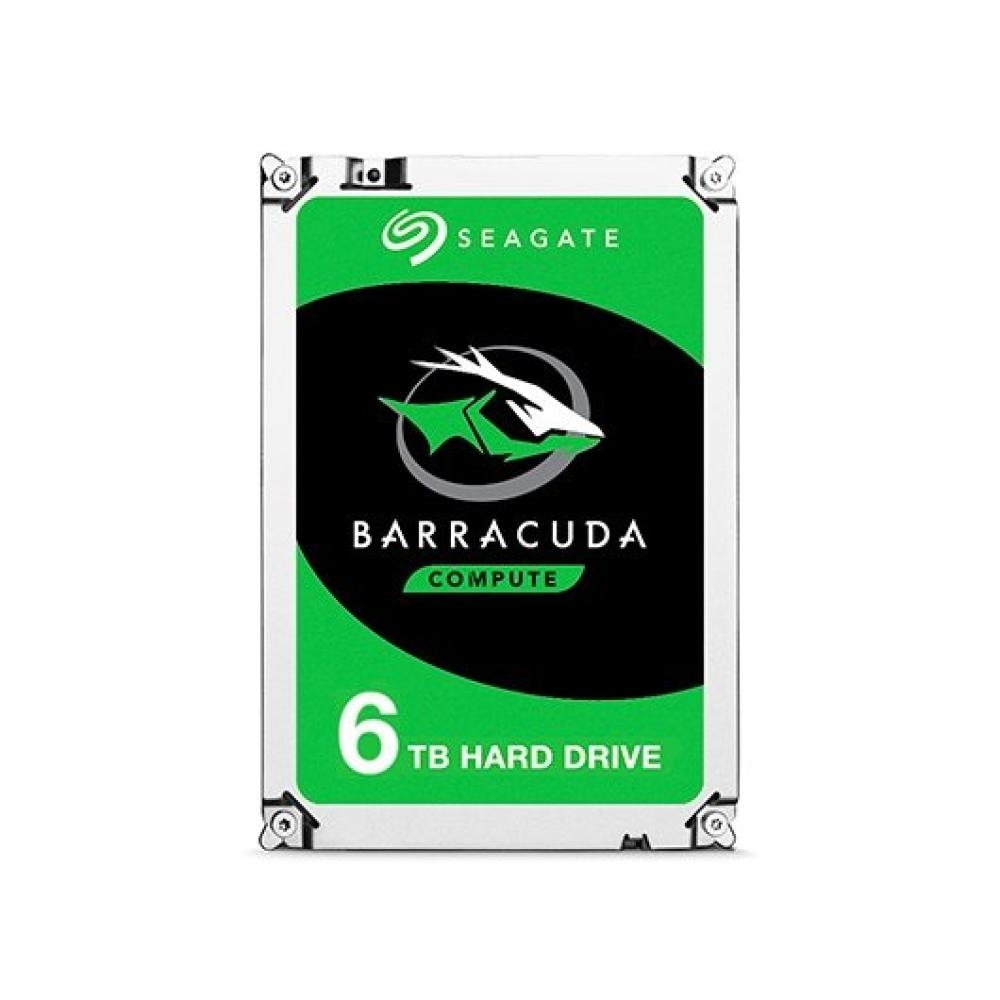 Disco duro interno hdd seagate barracuda st6000dm003 6tb 3.5 pulgadas 5400 rpm - 256mb - sata 3