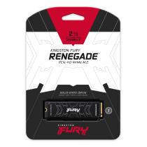 Disco duro interno ssd kingston fury renegade 2tb m.2 nvme pcie 4.0