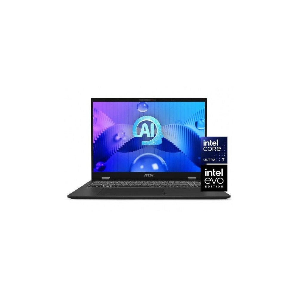 MSI Prestige 16 AI Studio Laptop, Intel Core Ultra 7-155H, 32GB, 1TB SSD, Nvidia GeForce RTX 4060 8GB, 16", W11