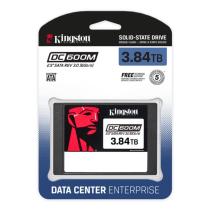 Disco duro interno ssd kingston data center dc600m 3.84tb 2.5 pulgadas sata