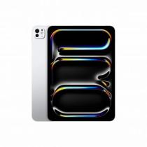 Apple ipad pro 11 pulgadas 8gb 256gb wifi + cellular silver ips - chip m4 - 12 + 12 mpx