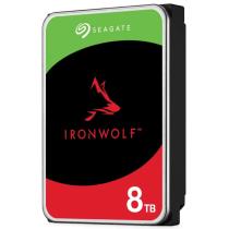 Disco duro interno hdd seagate ironwolf nas st8000vn002 8tb 3.5 pulgadas 5400rpm - 256mb - sata 6gb - s