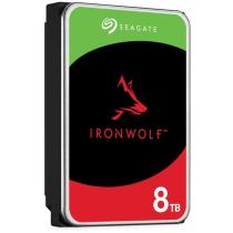 Disco duro interno hdd seagate ironwolf nas st8000vn002 8tb 3.5 pulgadas 5400rpm - 256mb - sata 6gb - s