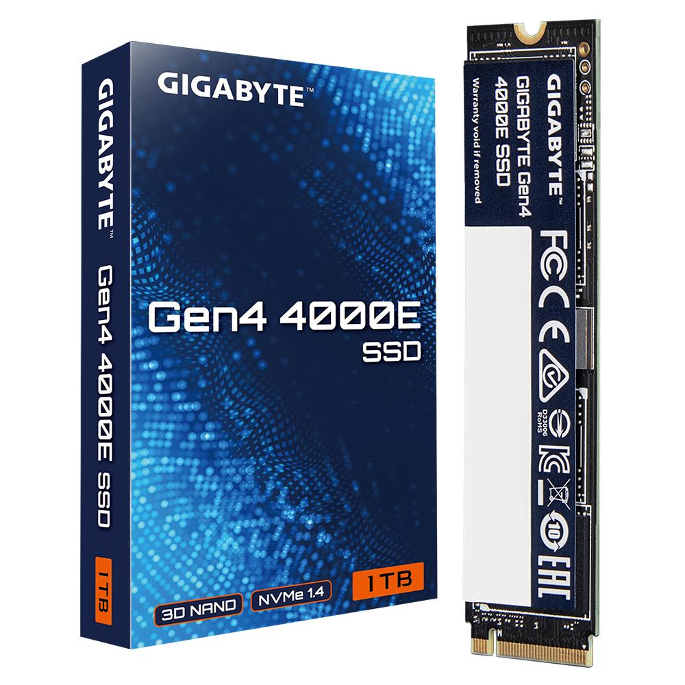 Disco duro interno ssd gigabyte 4000e 1tb gen4 nvme