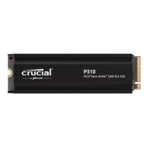Disco duro interno solido ssd crucial p310 1tb m.2 nvme pci express 4.0 heatsink