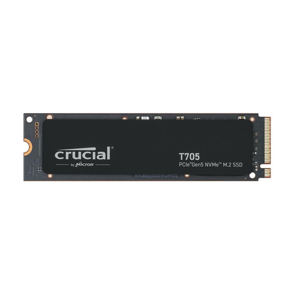Disco duro interno solido ssd crucial t705 4tb m.2 nvme