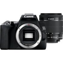 Camara digital canon reflex eos 250d+ef - s 18 - 55mm dc - 24.1mp - digic 8 - 4k - wifi - bluetooth - negro