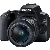 Camara digital canon reflex eos 250d+ef - s 18 - 55mm dc - 24.1mp - digic 8 - 4k - wifi - bluetooth - negro