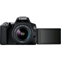 Camara digital canon reflex eos 250d+ef - s 18 - 55mm dc - 24.1mp - digic 8 - 4k - wifi - bluetooth - negro