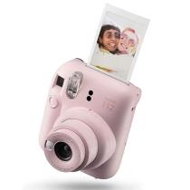 Camara fujifilm mini instax 12 flash - autoexposicion - rosa pastel