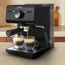 Krups XP3818 manual espresso machine with milk frother