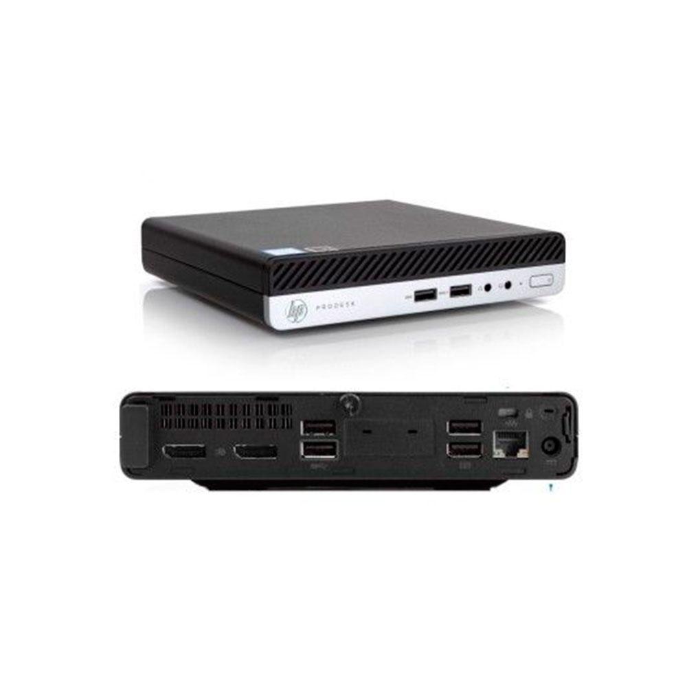 Ordenador reacondicionado mini hp prodesk 400 g4 - i5 - 8th - 16gb - 512gb nvme - win 11 pro - sin cable trebol