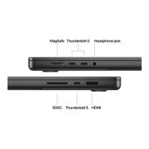 Portatil apple macbook pro 16 - apple m4 - 24gb - ssd 512gb - 16.2 pulgadas - space black