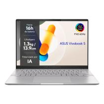 Asus vivobook oled m5406na - qd082w amd ryzen 5 7535hs 14 pulgadas 16gb ssd512gb w11