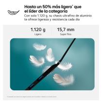 Portatil lg gram 14zd90t - g intel core ultra 7 255h 16gb ssd1tb freedos 14 pulgadas
