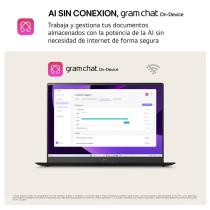 Portatil lg gram 14zd90t - g intel core ultra 7 255h 16gb ssd1tb freedos 14 pulgadas