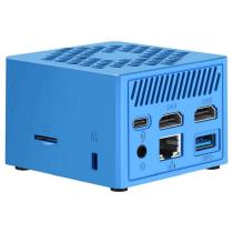 Mini ordenador leotec lempc14b n100 16gb 256gb azul - windows 11 pro preinstalado - licencia de activacion no incluida