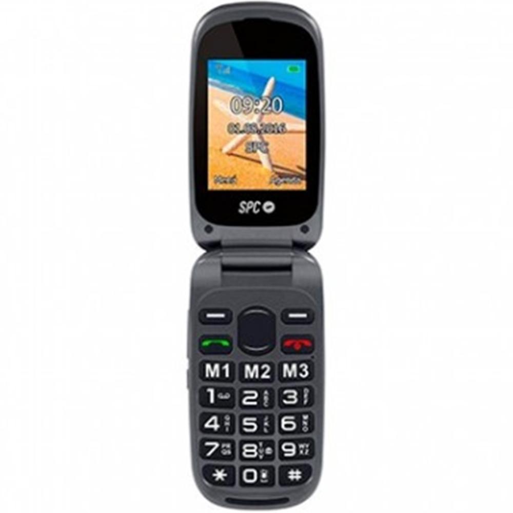 Telefono movilspc harmony black tipo tapa - dual sim - 2.4 pulgadas - microsd - radio fm - bluetooth