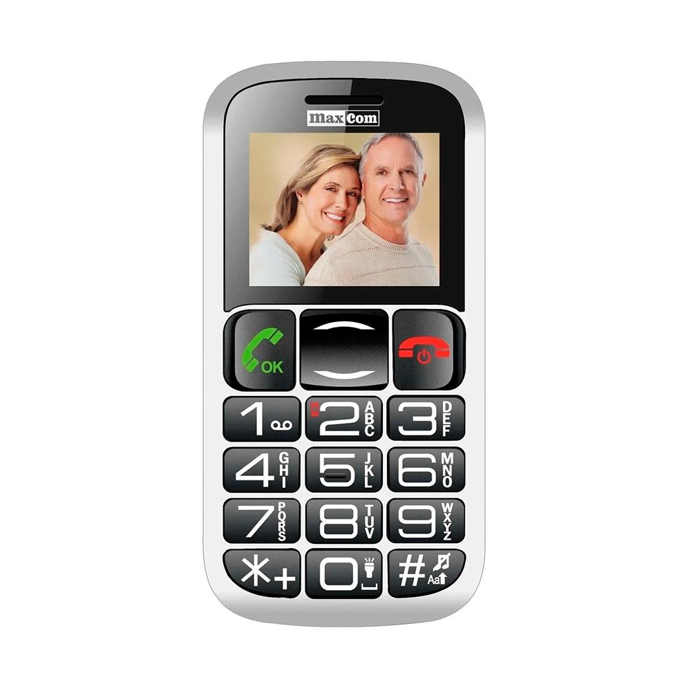 Telefono movil maxcom mm462 black silver - 1.8 pulgadas - 4gb ram - 0.3 pulgadas - vga - 2g