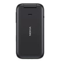 Telefono movil nokia flip 2660 negro 2.8 pulgadas - 128mb rom - 48mb ram - 0.3mpx - 4g