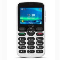 Telefono movil doro 5860 white - black - 2.4 pulgadas - 4g - blanco y negro