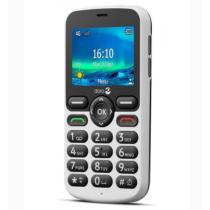 Telefono movil doro 5860 white - black - 2.4 pulgadas - 4g - blanco y negro
