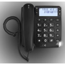 Telefono fijo doro magna black - negro