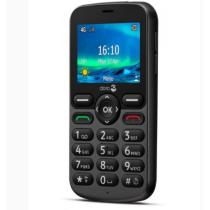 Telefono movil doro 5860 black - 2.4 pulgadas - 4g - negro