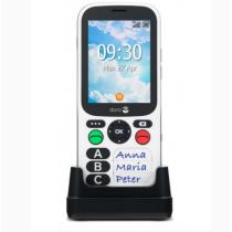 Telefono movil doro 780x black - white 2.8 pulgadas - 4g - blanco y negro
