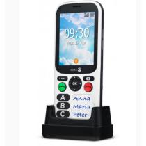 Telefono movil doro 780x black - white 2.8 pulgadas - 4g - blanco y negro