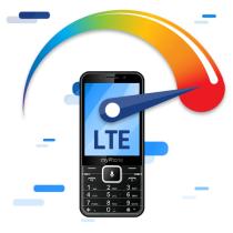 Telefono movil myphone up smart lte kaios black 3.2 pulgadas - 5mpx - 4g - negro
