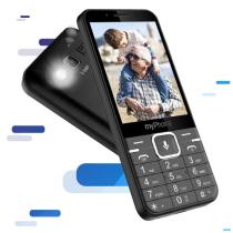 Telefono movil myphone up smart lte kaios black 3.2 pulgadas - 5mpx - 4g - negro