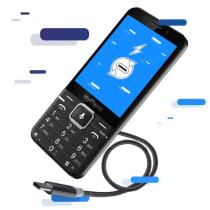 Telefono movil myphone up smart lte kaios black 3.2 pulgadas - 5mpx - 4g - negro