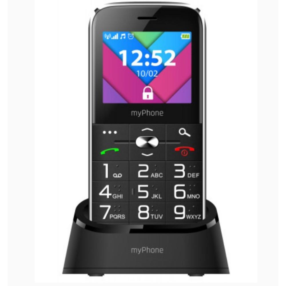 Telefono movil myphone halo c black 2.2 pulgadas - negro