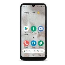 Bundle doro smartphone 8100 + smartwatch graphite black