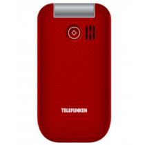Telefono movil telefunken s450 senior phone - 2.8 pulgadas - rojo