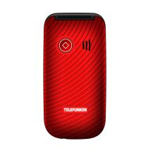 Telefono movil telefunken s440 senior phone - 2.4 pulgadas - rojo