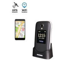 Telefono movil telefunken s560 senior phone - 2g - gps - 2.8 pulgadas - negro