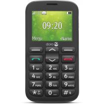 Telefono movil doro 1380 black - 0.3mpx - 2g - negro