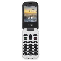 Telefono movil doro 6060 black - white - 2.8 pulgadas - blanco y negro