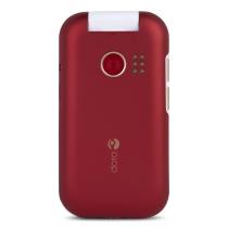 Telefono movil doro 6060 red - white - 2.8 pulgadas - blanco y rojo