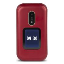 Telefono movil doro 6060 red - white - 2.8 pulgadas - blanco y rojo