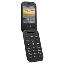 Telefono movil doro 6040 black - black - 2.8 pulgadas - 3mpx - negro