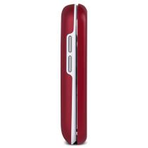 Telefono movil doro 6040 red - white - 2.8 pulgadas - 3mpx - rojo y blanco
