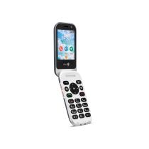 Telefono movil doro 7080 graphite - white - 2.8 pulgadas - 4g - clam - grafito y blanco