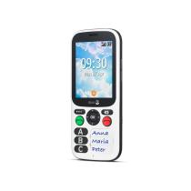 Telefono movil doro 780x black - white - 2.8 pulgadas - 4g - blanco y negro