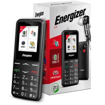 Telefono movil energizer e4 - 2g - 1.77 pulgadas - boton sos - ds black - negro