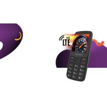 Telefono movil myphone 6410 2.4 pulgadas - 4g - negro