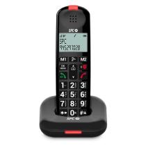 Telefono fijo inalambrico spc comfort kairo negro